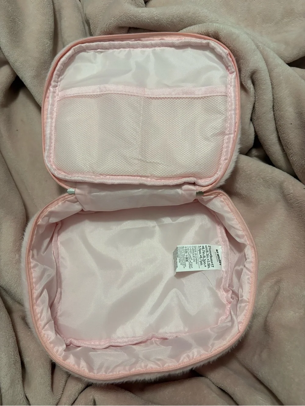 My Melody Sanrio Fluffy Plush Lunch Box